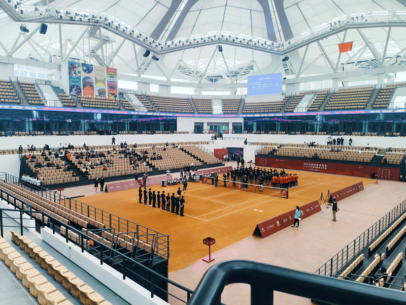 耀龍智能為2025湖州網(wǎng)球公開賽注入智能活力｜湖州國際紅土網(wǎng)球中心